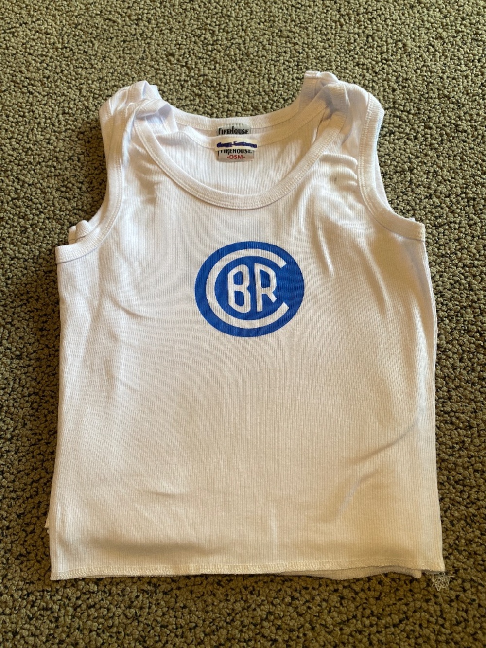 Camp Blue Ridge Tank Top with Logo Size Medium